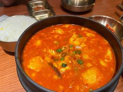 韩式嫩豆腐汤-春熙台韩国料理·章鱼肥牛(西丽店)