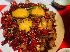 川味鲍鱼辣子鸡-荷风细雨·中国茶宴(碧云店)