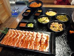 调味猪五花-九田家黑牛烤肉料理(石路天虹店)