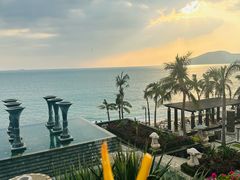 -日落吧·海景咖啡厅·餐酒吧·鸡尾酒·下午茶·乐队表演·浪漫夕阳·三亚文华东方酒店