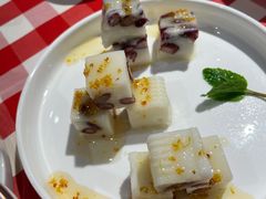 桂花红豆山药糕-西贝莜面村(当代商城店)