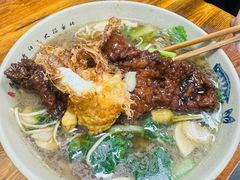 大排面加鸡蛋加蘑菇-无名氏面馆(邮电路店)
