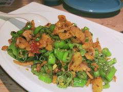 青椒炒油渣-餐酷哈雷餐厅(通程广场店)
