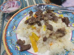 碎肉抓饭-阿吾丹的烤羊·新疆菜·抓饭·拌面(乌尔禾店)