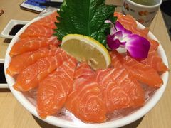 挪威三文鱼刺身-万岁寿司(万国店)