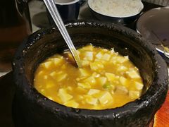 石锅鸡汤豆腐-绿茶餐厅(乐峰广场店)