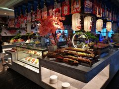 面包甜点陈列柜-绮梦西湖·云端餐厅(歌德店)