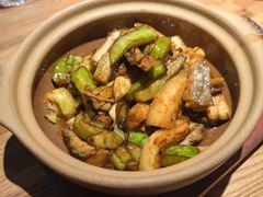 甜晒鲅鱼茄子煲-KŌNG胶东小馆(华熙店)