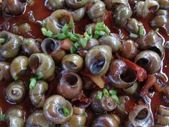 酱爆螺丝-丫丫蟹庄·苏式园林农家乐·阳澄湖大闸蟹(阳澄湖莲花岛店)