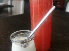 现榨草莓汁-仙桐吉宴铁板烧·精致料理