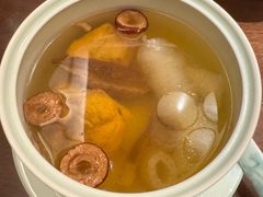羊肚菌花胶炖农场走地鸡汤-觅唐MITONG(鸟巢店)