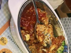 芝士番茄焗猪扒飯-尖沙咀茶餐厅(永泰店)