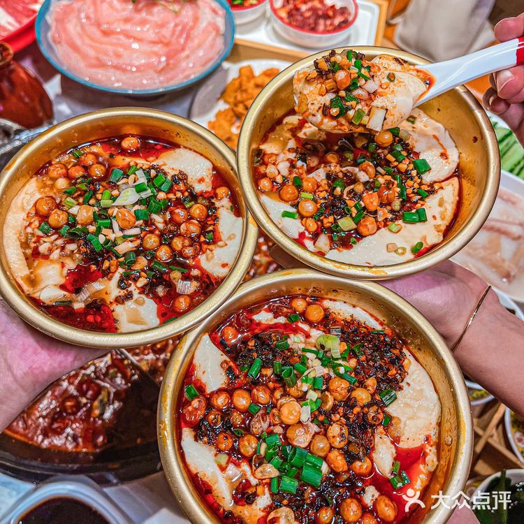 重庆辣到爆的宝藏火锅🔥冰豆腐脑好吃到尖叫