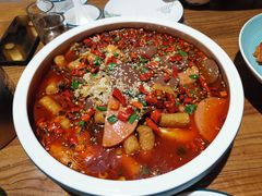 赶海毛血旺-东来菜馆•手抓海鲜家常菜•海鲜锅贴(鸽子窝店)