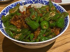 辣椒炒肉-啄佬食堂