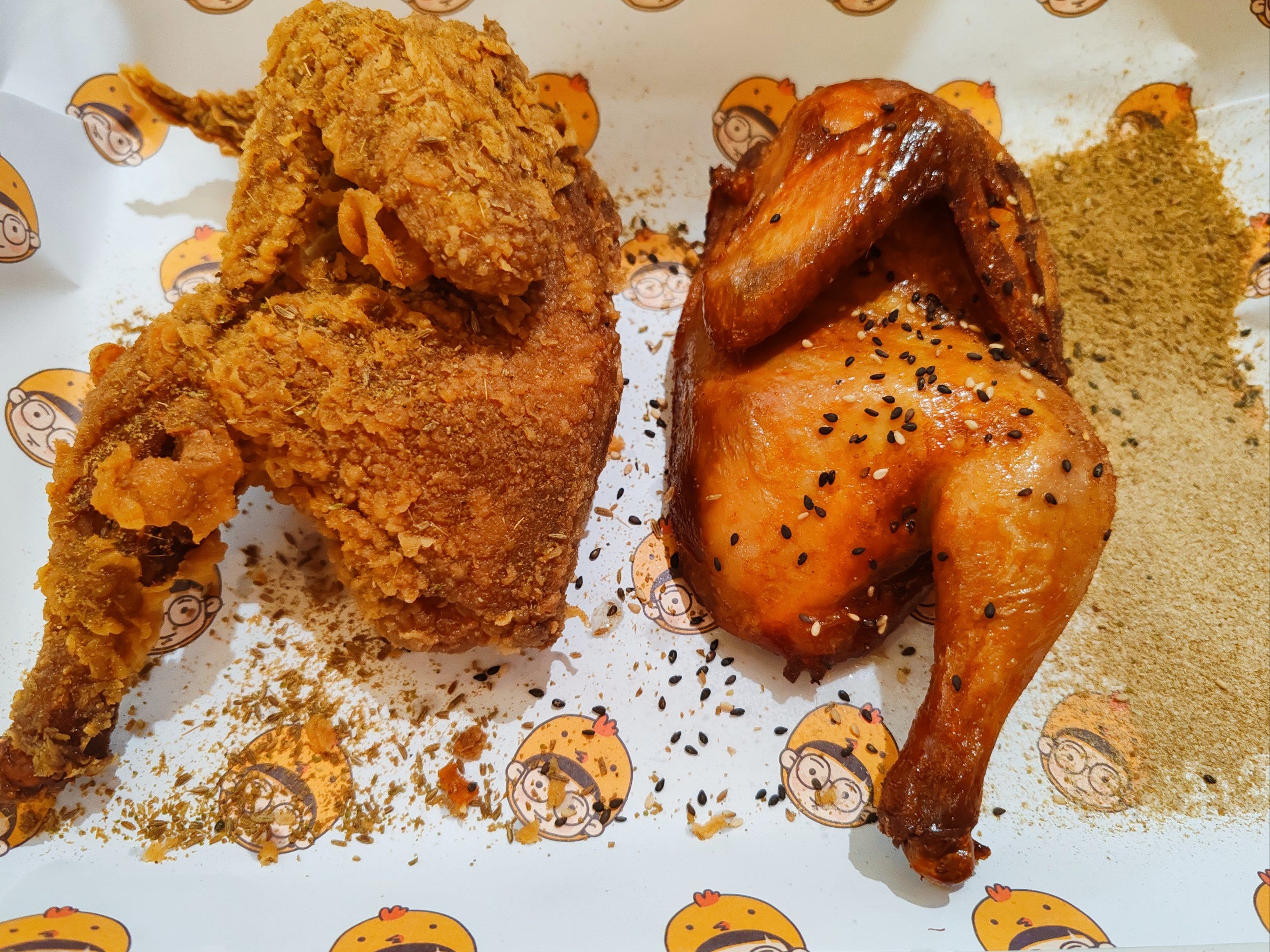 小时候特别喜欢吃的炸鸡,长大后也依然喜欢
这这里的炸鸡不是那种