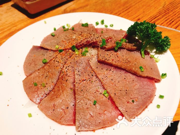 赤坂亭炭火烧肉 日本料理(世博源店)半生牛肉图片 - 第7张