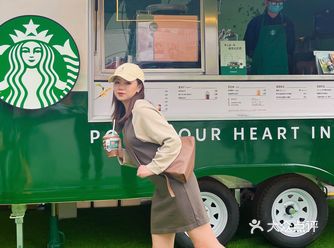 星巴克移动咖啡车！已到站武汉