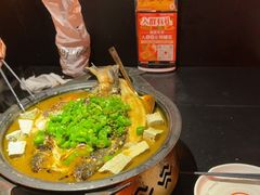 -探鱼·鲜青椒爽麻烤鱼(华发商都店)