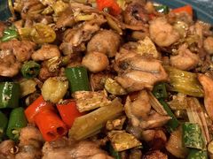 椒香爆牛蛙-华豫川酒家(大卫城店)