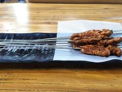 瘦肉-长青菠菜面·烧烤