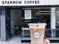 咖啡拿铁-麻雀咖啡SPARROW COFFEE(十全街店)