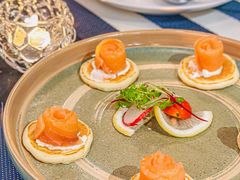 烟熏三文鱼小薄饼拼盘-La Creperie法餐厅(芮欧百货店)