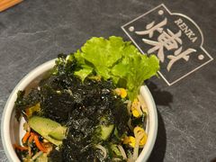 拌菜色拉-炼火烤肉店