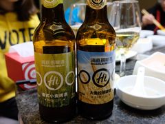 海底捞大麦拉格啤酒-海底捞火锅鲜切牛肉主题店(长寿路店)