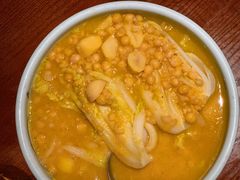 豆汤栗子娃娃菜-绿茶餐厅(汇悦大融城店)