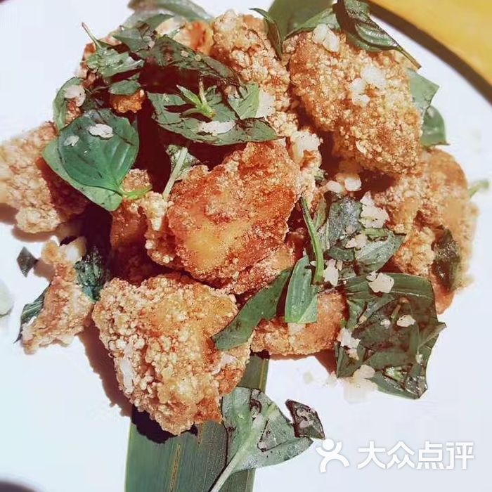 letstaipei非常台北九层塔盐酥鸡图片-北京台湾菜-大众点评网