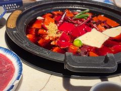 -爱你您·自家鱼塘·活水喷泉鱼火锅(八里店)