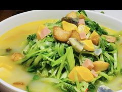 金银蛋上汤豆苗-金枝玉叶上海人家食府(三里河店)
