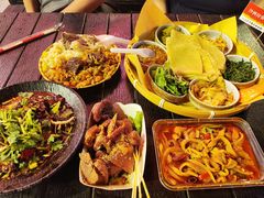 乌孙手抓饭-沙州食驿·非遗小吃夜市