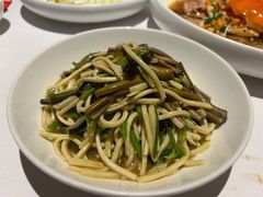 茭白炒鳝丝-玫瑰厅上海菜(兴国路店)