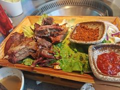-313羊庄铁锅烀羊肉·烤全羊·烧烤龙虾·团建聚餐(永德路店)