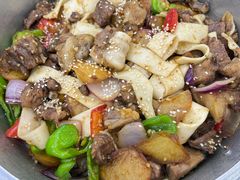-炕锅羊肉土火锅面片大王