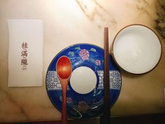 餐具摆设-桂满陇-西湖船宴(西单大悦城店)