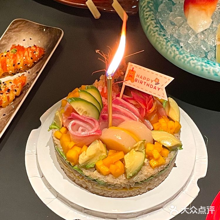 东莞丨这创意寿司蛋糕谁能不爱🍣仪式感满满