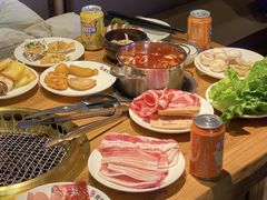 -韩京炭火烤肉自助料理(柯桥万达店)