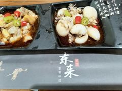 -东来菜馆•手抓海鲜家常菜•海鲜锅贴(鸽子窝店)