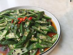清灼秋葵-七十七号厨房·新派江西菜(滨湖店)