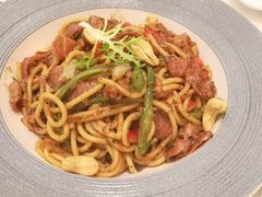 黑椒腊肠意面-曼玉餐厅(中原万达店)