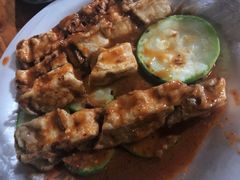 烤包漿豆腐-杨合林啊兰烤鱼