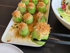 瑶柱金蒜蒸丝瓜-有璟阁港式餐厅(金融街购物中心店)