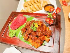 红酒雪梨拼环江牛排-桂林肥仔·中华餐饮名店(园湖店)