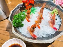 甜虾刺身-黑牛の店·和牛烧肉(合生汇店)