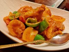 南亚香料炒虾仁-甘尼仕印度餐厅爵士酒吧(阳春巷店)