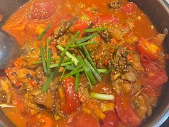 -贵州辣子鸡番茄鸡