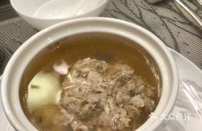 Bamboo Shoot and Pork Stew with Pear and Lotus Seeds